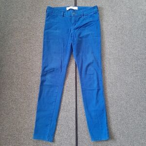 Abercrombie & Fitch Blue Skinny Pants